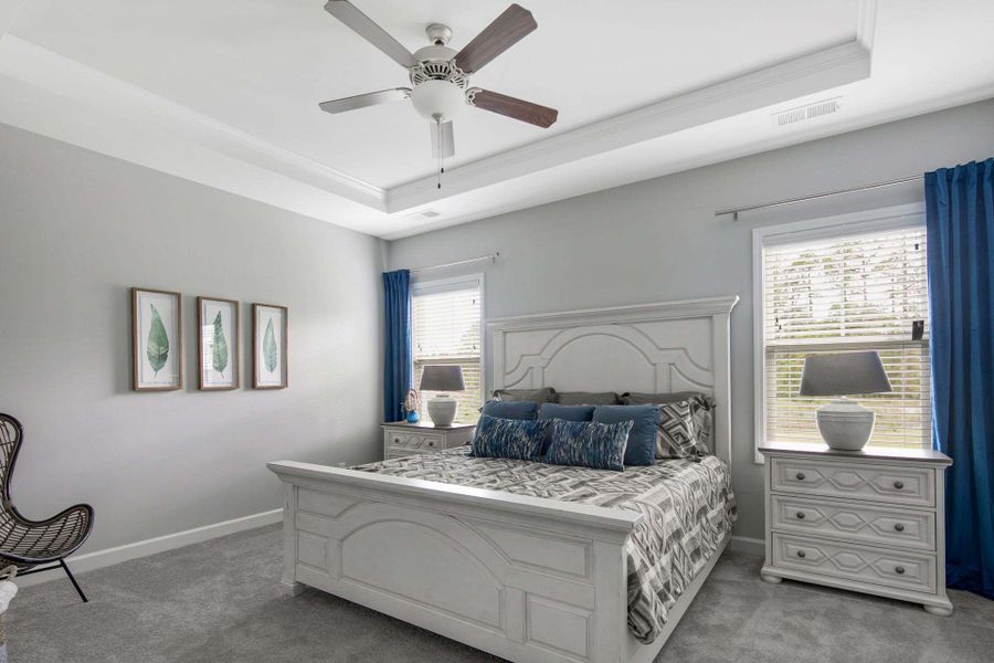 Representative furnished interior of a home built from the Rivermist by Caviness & Cates Communities in Maggie Way, Wendell (Image 218).