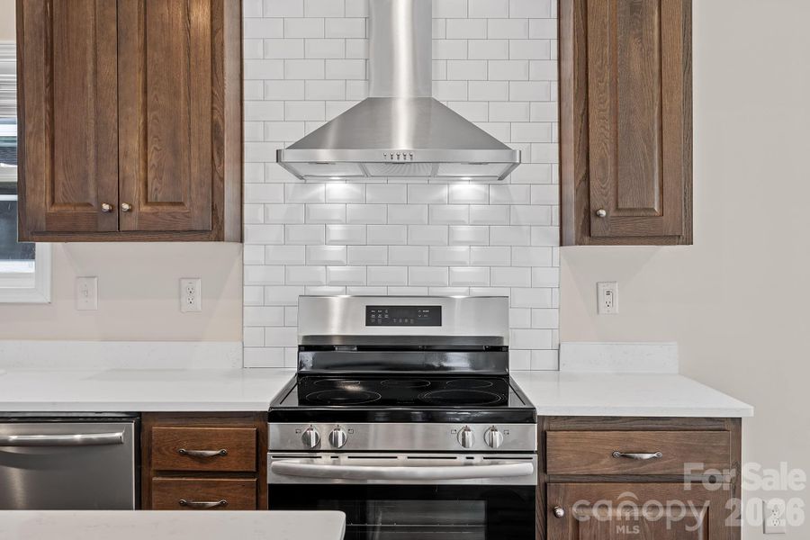 Close-up of interior finishes inside a home in , Asheville (Image 12).