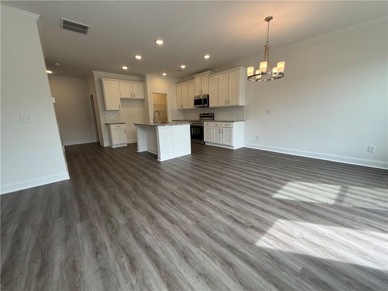 Spacious, unfurnished interior of a new home in Somerset at Riverbrook, Gainesville (Image 23).