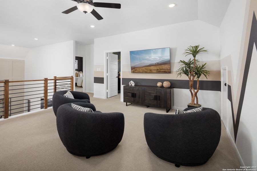 Furnished interior view inside a new home in Rhine Valley, Schertz (Image 19). Furnished interior view inside a new home in Rhine Valley, Schertz (Image 19).