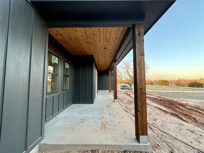 tongue and groove under front porch