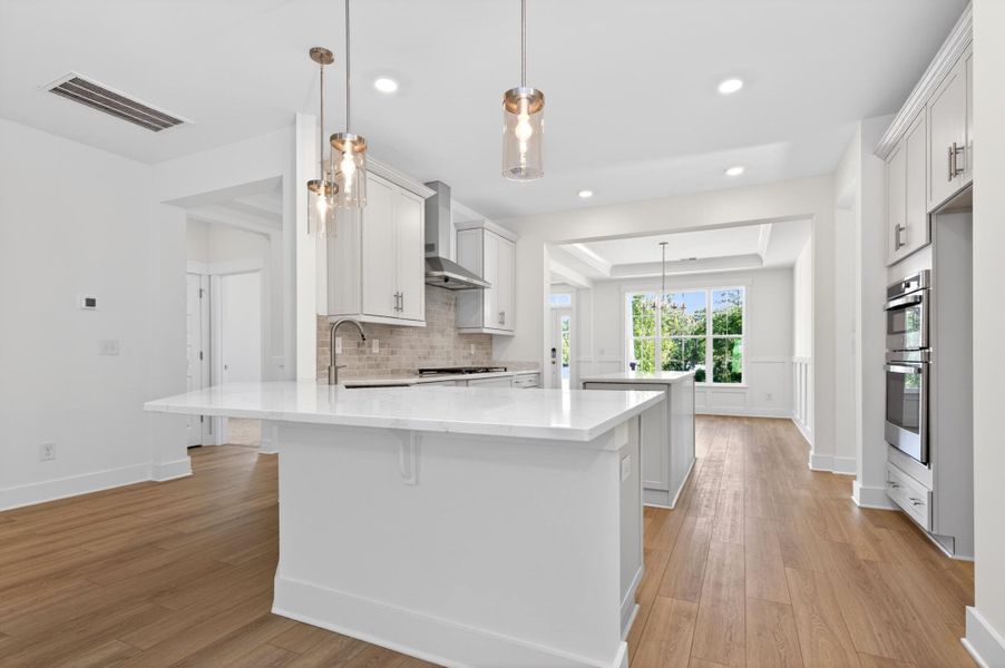 Furnished interior view inside a new home in The Village at Horse Creek, Graniteville (Image 6).