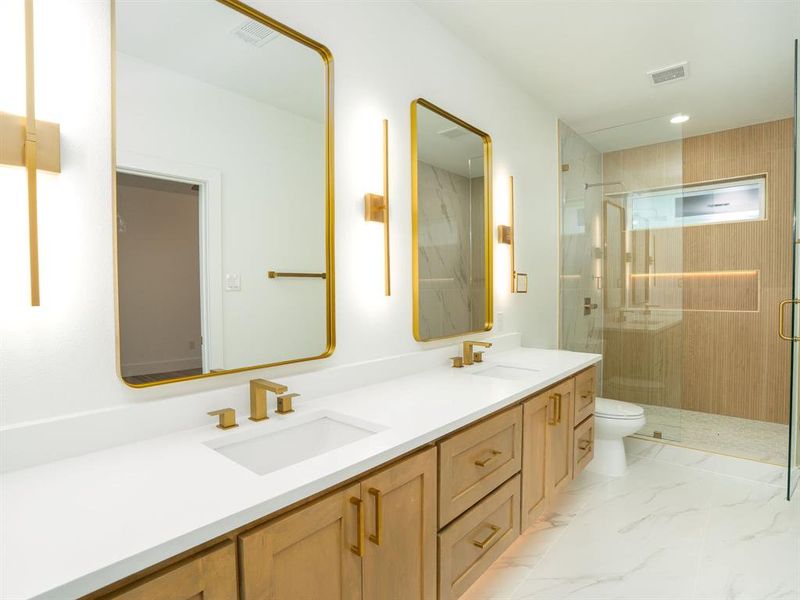 Furnished interior view inside a new home in , Dallas (Image 8). Furnished interior view inside a new home in , Dallas (Image 8).