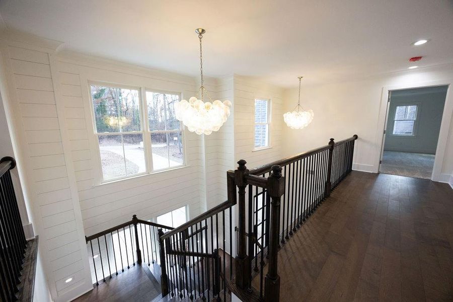 Furnished interior view inside a new home in , Atlanta (Image 13).