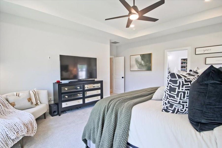 Furnished interior view inside a new home in , Cumming (Image 13).