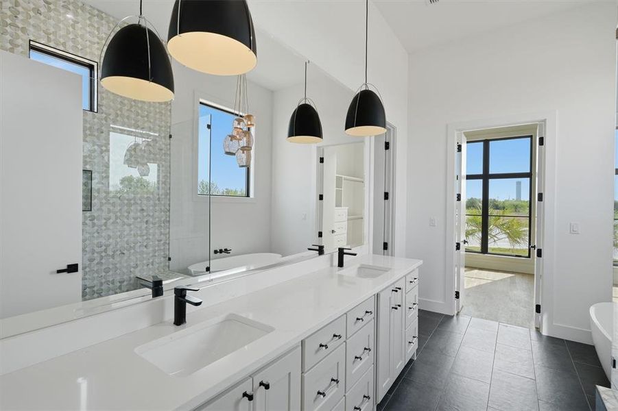 Furnished interior view inside a new home in , Graford (Image 8). Furnished interior view inside a new home in , Graford (Image 8).