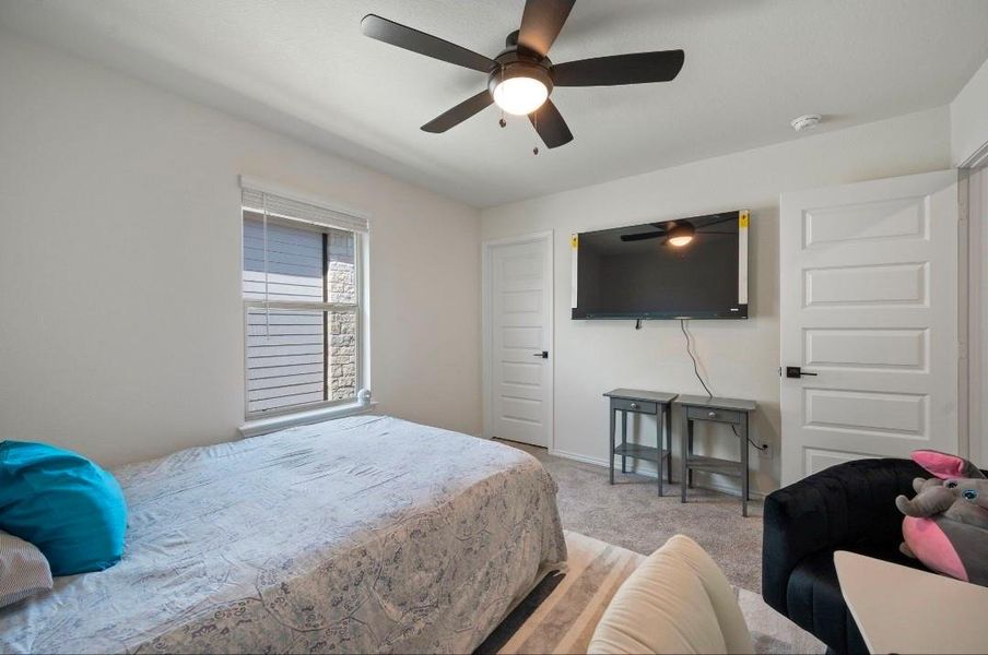 Furnished interior view inside a new home in Sonterra - Cool Water, Jarrell (Image 11).
