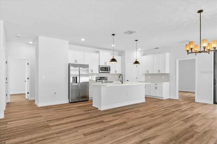 Furnished interior view inside a new home in , North Port (Image 12).