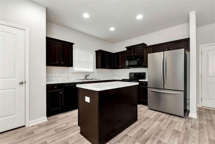 Furnished interior view inside a new home in , Commerce (Image 12).