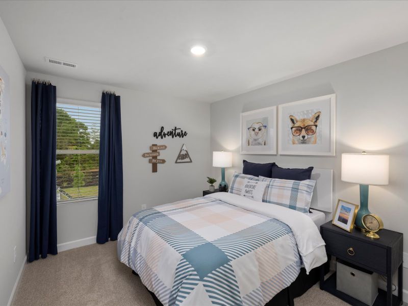 Furnished interior view inside a new home in Valentine Townes, Greer (Image 27).