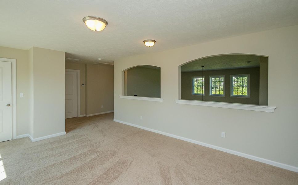 Representative unfurnished interior of a home built from the Springfield V by Ivey Homes in Windsor, North Augusta (Image 21). Representative unfurnished interior of a home built from the Springfield V by Ivey Homes in Windsor, North Augusta (Image 21).