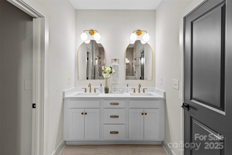 Furnished interior view inside a new home in , Charlotte (Image 12).