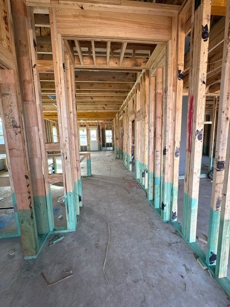 In-progress construction of a new home in Cedar Ridge Estates, Anna, TX (Image 4).