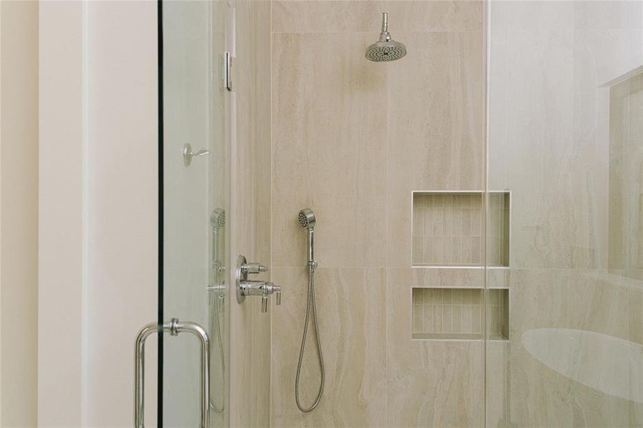 Close-up of interior finishes inside a home in , Dallas (Image 37).