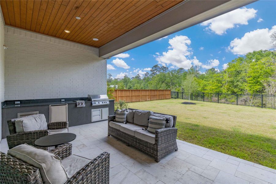 Exterior details and patio area of a home in , Spring (Image 23).