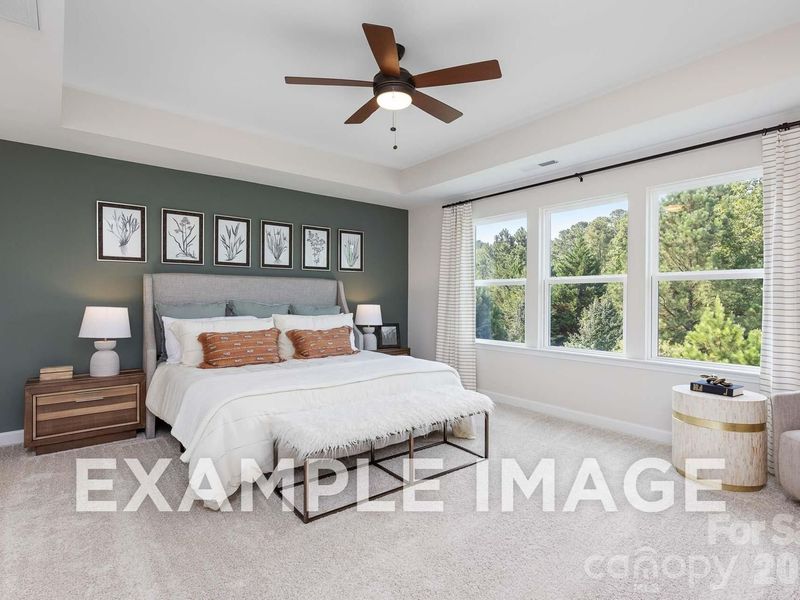Furnished interior view inside a new home in Windgate, Mooresville (Image 5).