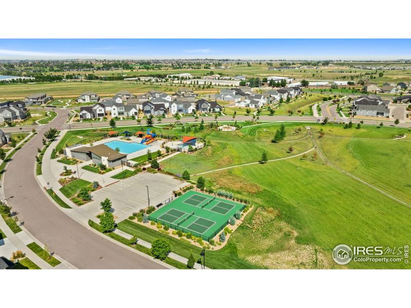 Pool, Park, and Pickleball Courts