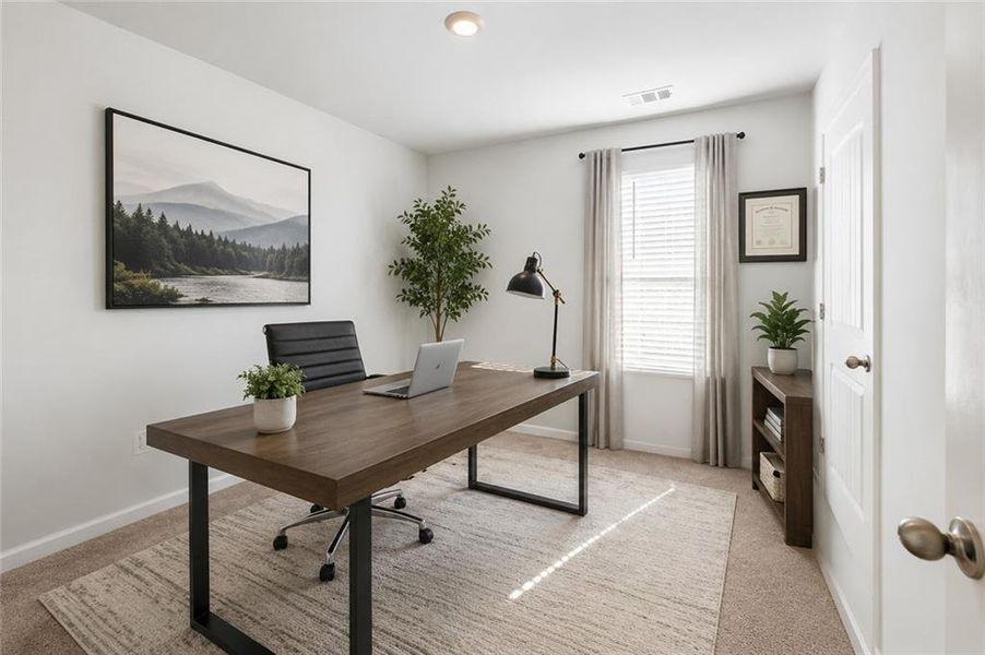 Furnished interior view inside a new home in , Jasper (Image 31). Furnished interior view inside a new home in , Jasper (Image 31).