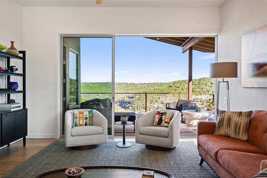 Furnished interior view inside a new home in , Burnet (Image 12).