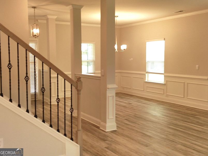Spacious, unfurnished interior of a new home in Barrington Place, Macon (Image 12).