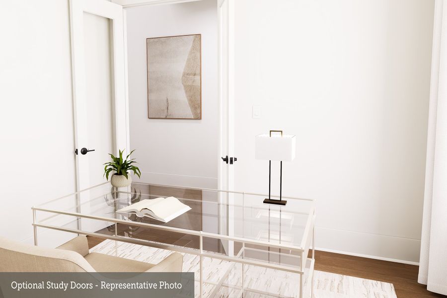 The El Paso - Optional Study Doors The El Paso - Optional Study Doors