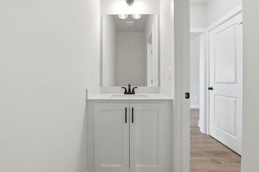 Furnished interior view inside a new home in , Monroe (Image 6).