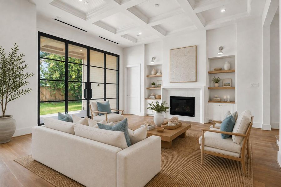 Furnished interior view inside a new home in , Houston (Image 14). Furnished interior view inside a new home in , Houston (Image 14).