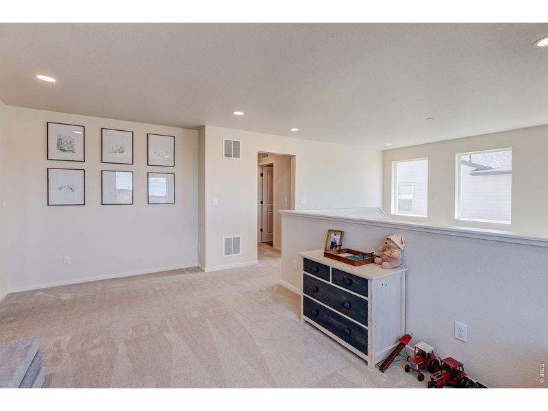 Furnished interior view inside a new home in , Timnath (Image 13).