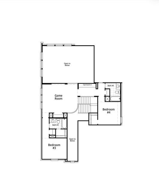 2D floor plan layout for the Grafton by Highland Homes in Landmark, Denton, TX (Image 4). 2D floor plan layout for the Grafton by Highland Homes in Landmark, Denton, TX (Image 4).