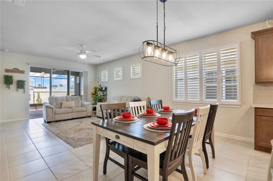 Furnished interior view inside a new home in Del Webb Oasis, Winter Garden (Image 18).
