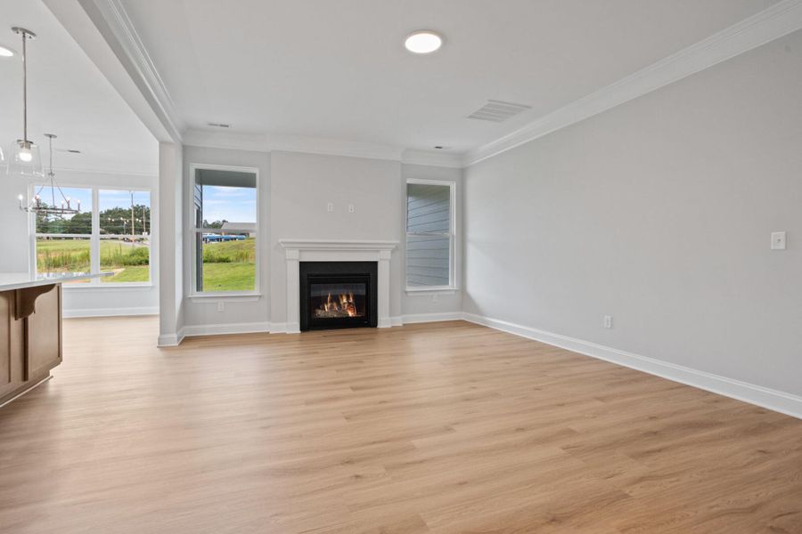 Spacious, unfurnished interior of a new home in Founders Club, Moore (Image 11).