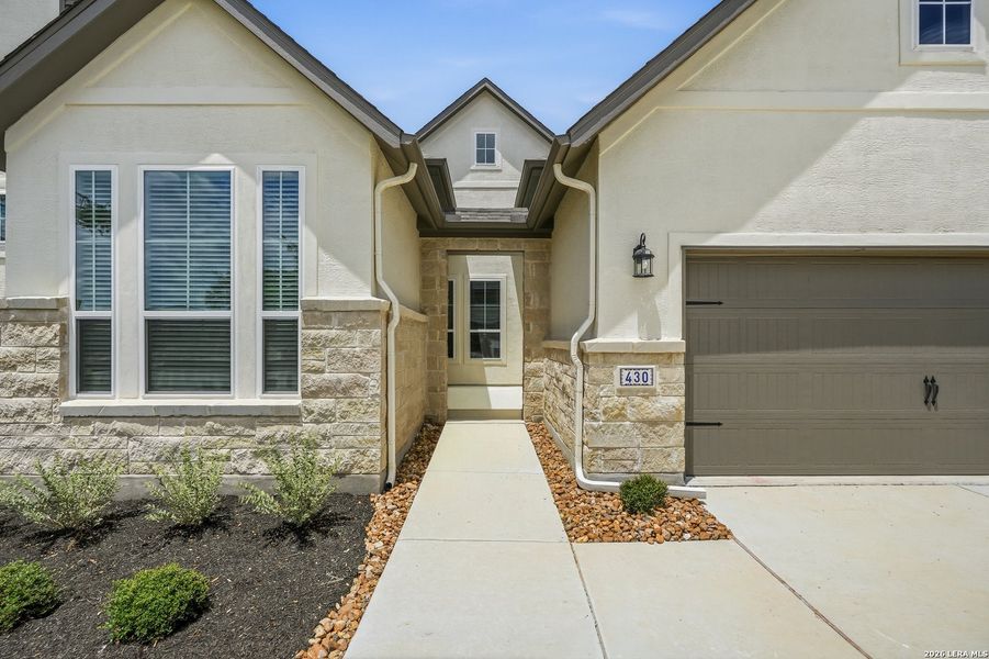 Exterior details and patio area of a home in , Boerne (Image 4).