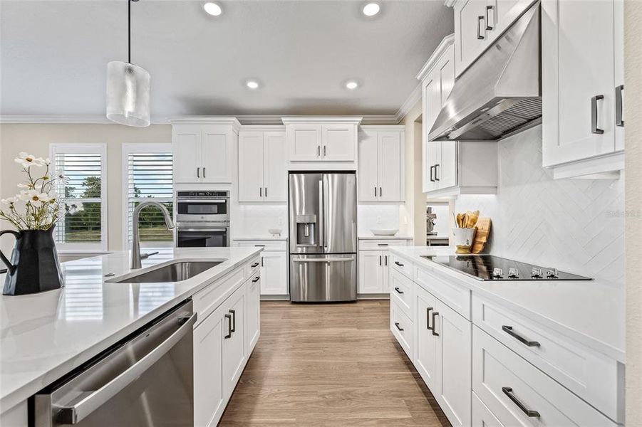 Furnished interior view inside a new home in Tiburon, Nokomis (Image 6).