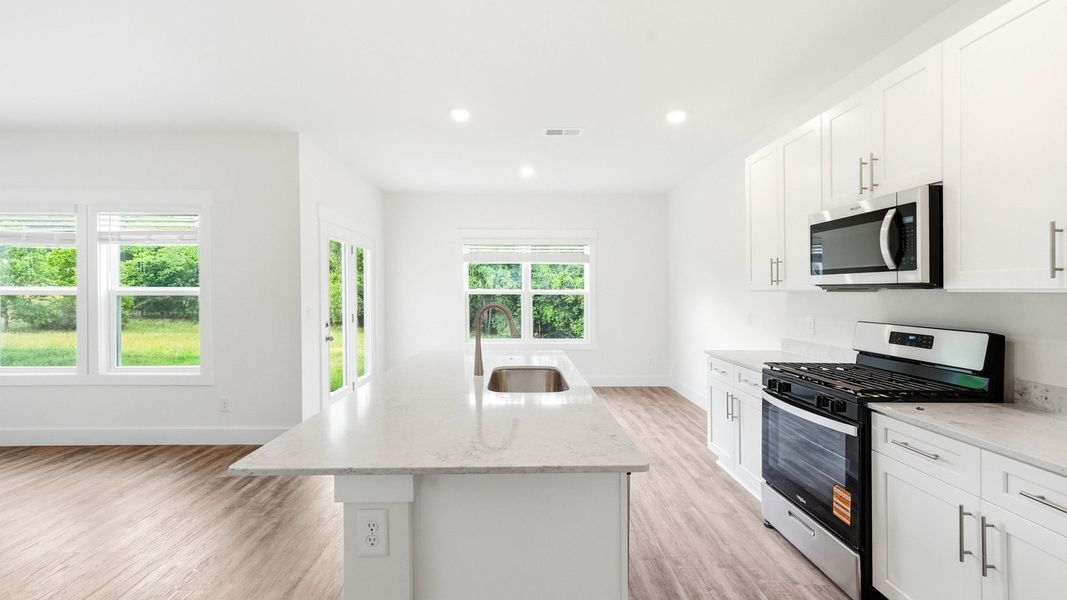 Furnished interior view inside a new home in Fieldcrest Acres, Blountville (Image 6).