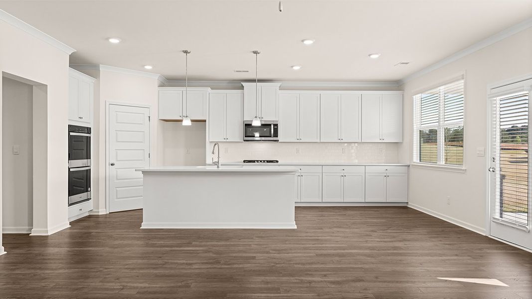 Spacious, unfurnished interior of a new home in Westland, Bogart (Image 16).