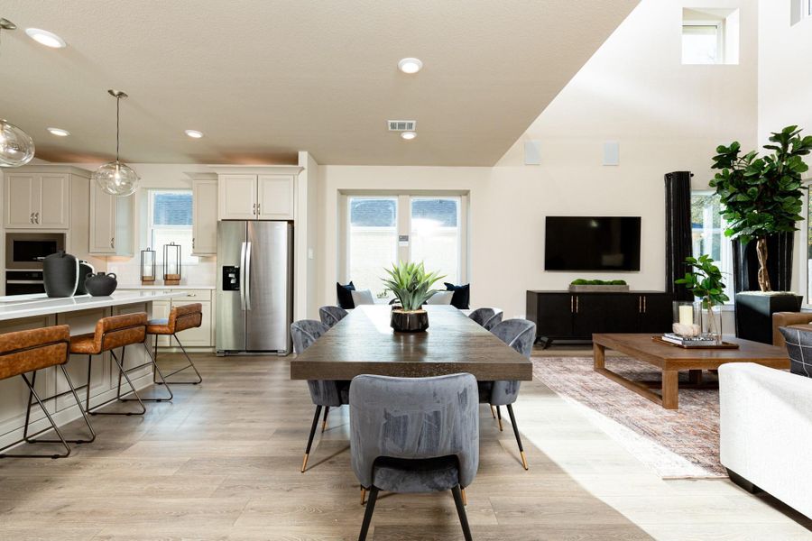 Furnished interior view inside a new home in , Katy (Image 5). Furnished interior view inside a new home in , Katy (Image 5).