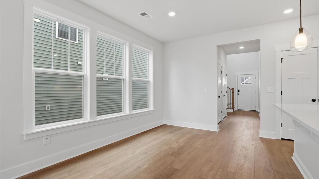 Furnished interior view inside a new home in Harrier Point, Woodruff (Image 6).