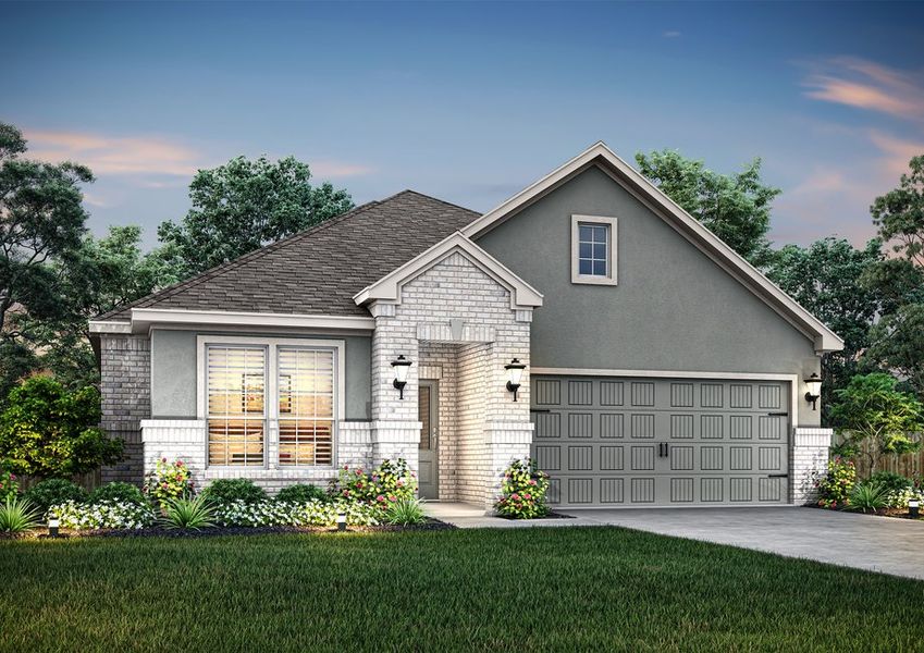 Dusk rendering of the Kendall plan Dusk rendering of the Kendall plan