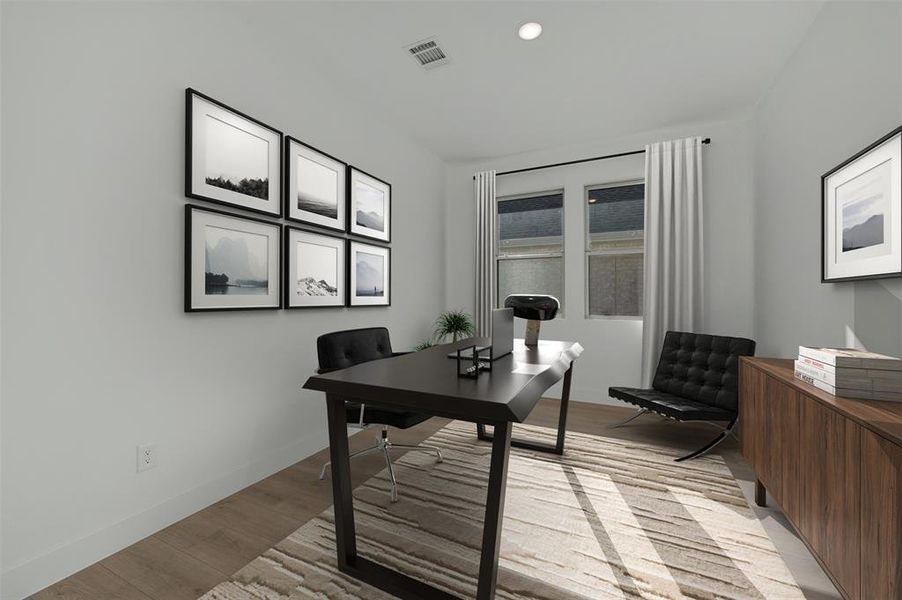 Furnished interior view inside a new home in Heritage Ranch, Sherman (Image 19).