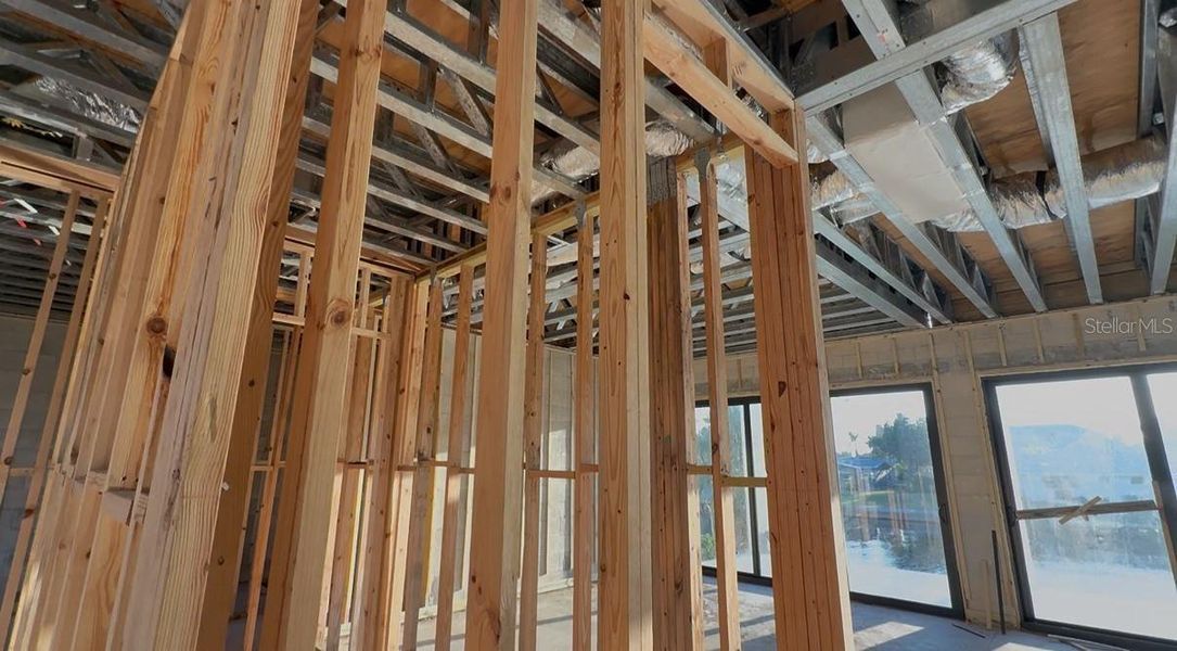 In-progress construction of a new home in , Port Charlotte, FL (Image 11).