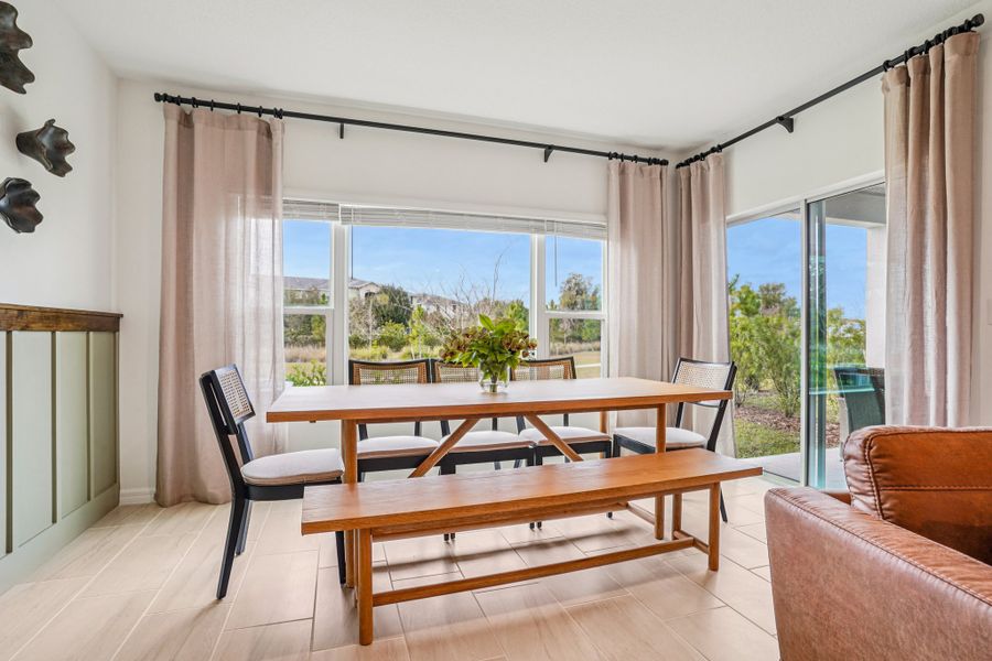 Representative furnished interior of a home built from the Powell by Risewell Homes in Thompson Village Townhomes, Apopka (Image 7).
