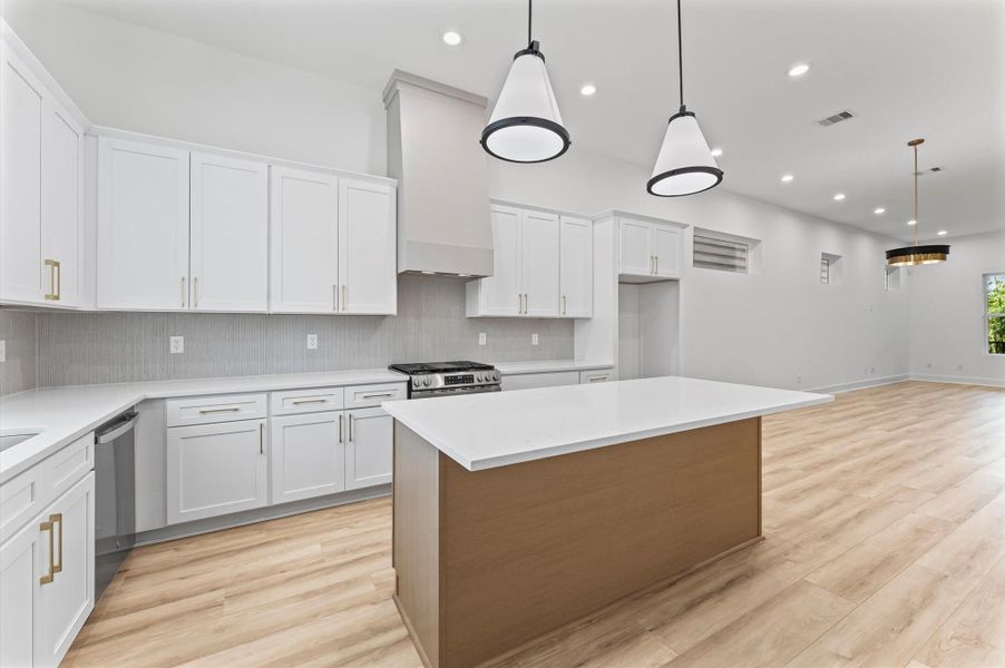 Furnished interior view inside a new home in , Houston (Image 12).