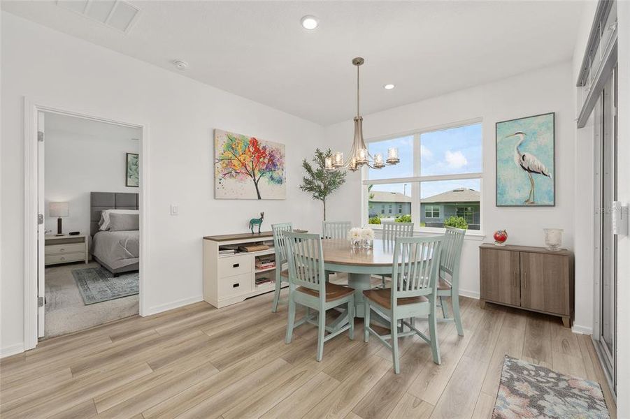 Furnished interior view inside a new home in , Ocala (Image 17).
