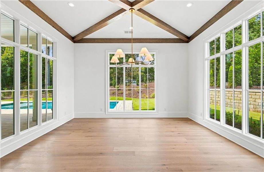 Spacious, unfurnished interior of a new home in , Dawsonville (Image 20).