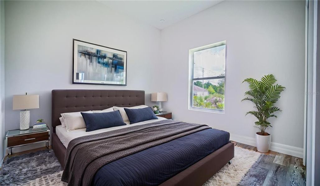Furnished interior view inside a new home in , Sebring (Image 9).