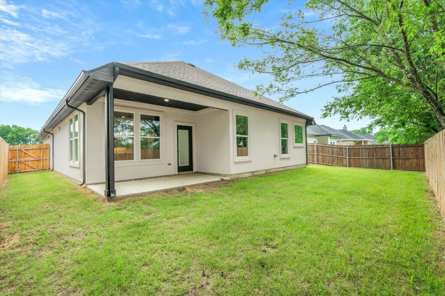 Exterior details and patio area of a home in , Canton (Image 4).