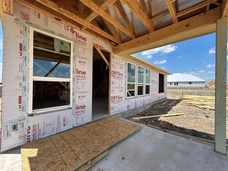 In-progress construction of a new home in The Trails at Carmel, Pflugerville, TX (Image 20). In-progress construction of a new home in The Trails at Carmel, Pflugerville, TX (Image 20).
