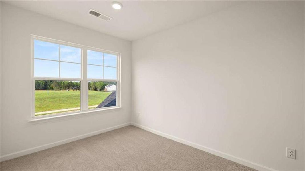 Spacious, unfurnished interior of a new home in The Gates at Pates Creek, Hampton (Image 37).