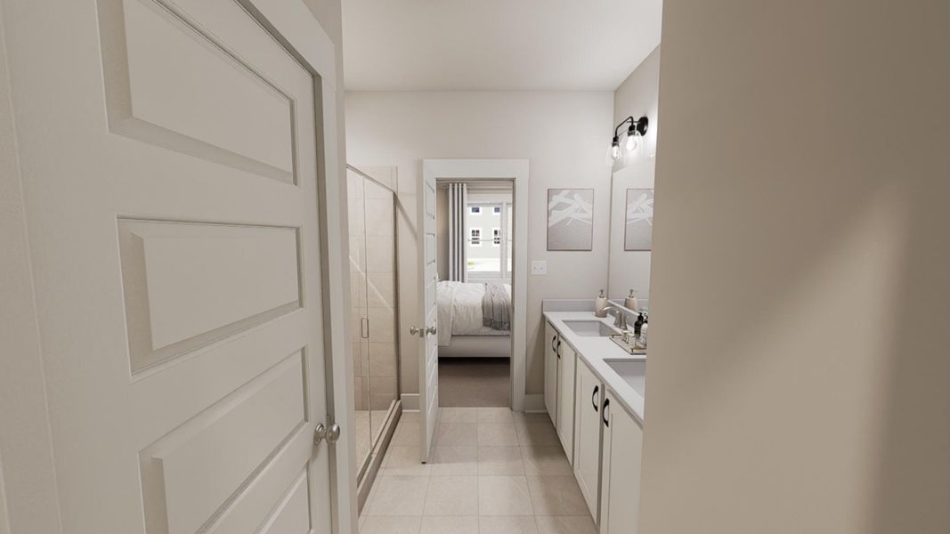 Furnished interior view inside a new home in Ponder, Wendell (Image 3).