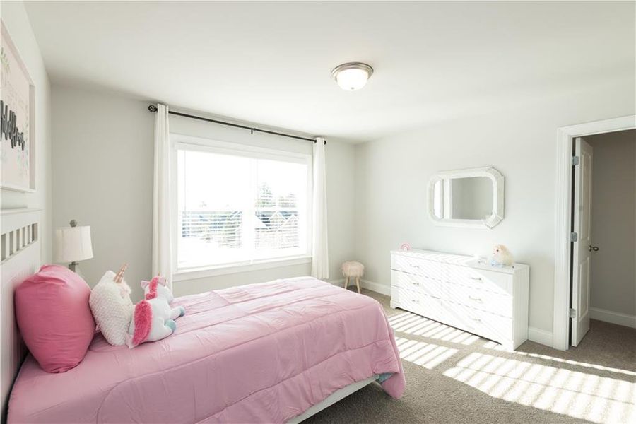 Furnished interior view inside a new home in The Estates at Hurricane Pointe, Douglasville (Image 37).